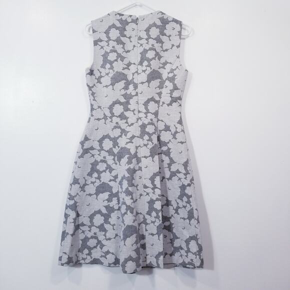 BOSS Hugo Boss Hellery Dress A-Line Textured Pleated Sleeveless - Picture 3 of 13